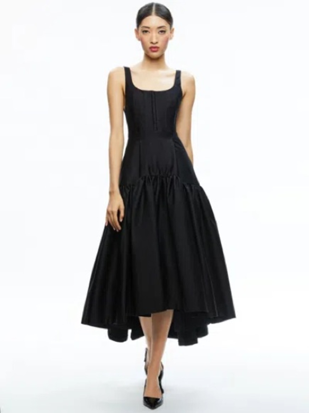 ALICE + OLIVIE Diana Midi Dress *FLAW* - Picture 2 of 15